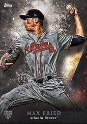 2018 Topps Inception Base Set Max Fried #10 card