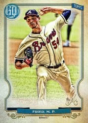 2020 Topps Gypsy Queen Base Set Max Fried #69 card
