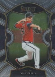 2021 Panini Select Base Set Max Fried #7 card