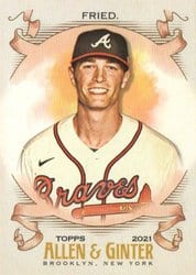 2021 Topps Allen & Ginter Base Set Max Fried #325 card