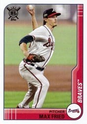 2021 Topps Big League Base Set Max Fried #157 card