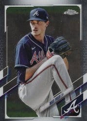 2021 Topps Chrome Base Set Max Fried #110 card