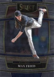 2022 Panini Select Base Set Max Fried #40 card