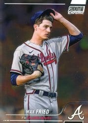 2022 Stadium Club Chrome Base Set Max Fried #371 card