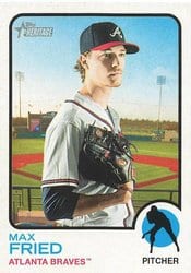 2022 Topps Heritage Base Set Max Fried #19 card
