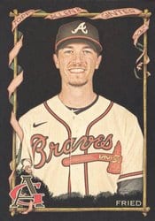 2023 Topps Allen & Ginter X Base Set Max Fried #76 card