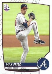 2023 Topps Big League Base Set Max Fried #105 card