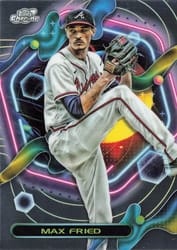 2023 Topps Cosmic Chrome Base Set Max Fried #46 card
