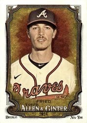 2024 Topps Allen & Ginter Base Set Max Fried #75 card