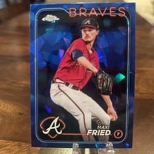 2024 Topps Chrome Sapphire Edition Base Set Max Fried #146 card
