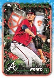 2024 Topps Holiday Base Set Max Fried #H134 card
