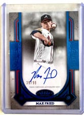 2024 Topps Tier One Prime Performers Autographs Max Fried #PPA-MF card
