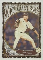 2025 Topps Allen & Ginter Wicked Curves Max Fried #WC-9 card