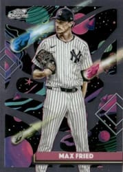 2025 Topps Cosmic Chrome Base Set Max Fried #42 card