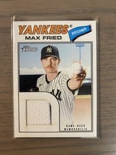 2026 Topps Heritage Real One Relics Max Fried #ROR-MF card