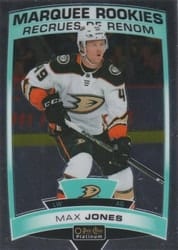 2019-20 O-Pee-Chee Platinum Base Set Max Jones #167 card