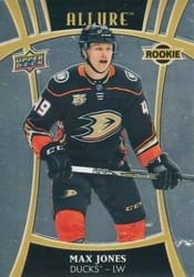 2019-20 Upper Deck Allure Base Set Max Jones #113 card