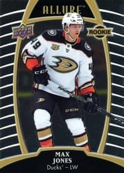 2019-20 Upper Deck Allure Base Set Max Jones #72 card