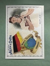 2018 Topps Allen & Ginter World Talent Max Kepler #WT-21 card