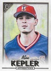 2018 Topps Gallery Base Set Max Kepler #187 card