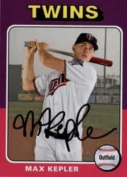 2019 Topps Archives Base Set Max Kepler #113 card