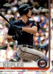 2019 Topps Chrome Sapphire Edition Base Set Max Kepler #438 card