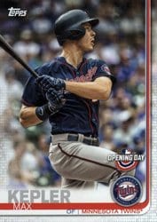 2019 Topps Opening Day Base Set Max Kepler #172 card