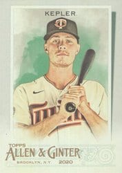 2020 Topps Allen & Ginter Base Set Max Kepler #243 card