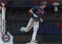 2020 Topps Chrome Ben Baller Edition Base Set Max Kepler #124 card