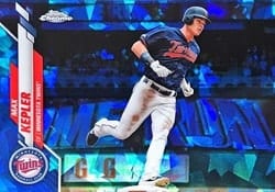 2020 Topps Chrome Sapphire Edition Base Set Max Kepler #117 card