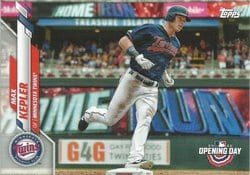 2020 Topps Opening Day Base Set Max Kepler #162 card