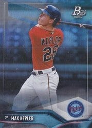 2021 Bowman Platinum Base Set Max Kepler #98 card