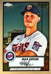 2021 Topps Chrome Platinum Anniversary Base Set Max Kepler #201 card