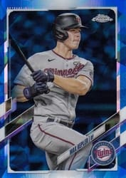 2021 Topps Chrome Sapphire Edition Base Set Max Kepler #11 card
