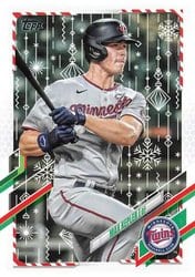 2021 Topps Holiday Base Set Max Kepler #HW125 card