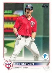 2022 Topps 1st Edition Base Set Max Kepler #221 card