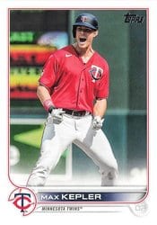 2022 Topps Base Set Max Kepler #221 card
