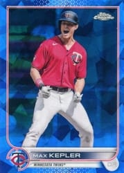2022 Topps Chrome Sapphire Edition Base Set Max Kepler #221 card
