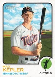 2022 Topps Heritage Base Set Max Kepler #122 card