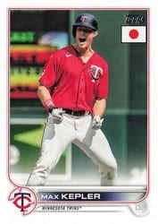2022 Topps Japan Edition Base Set Max Kepler #33 card