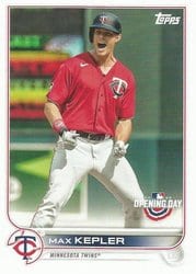 2022 Topps Opening Day Base Set Max Kepler #127 card