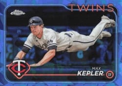 2024 Topps Chrome Sapphire Edition Base Set Max Kepler #445 card