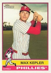 2025 Topps Heritage Base Set Max Kepler #586 card