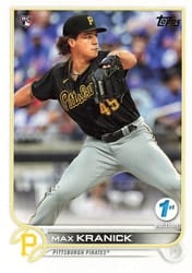 2022 Topps 1st Edition Base Set Max Kranick #325 card