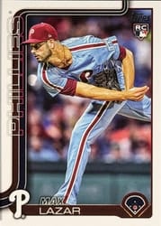 2025 Topps Update Base Set Max Lazar #US194 card
