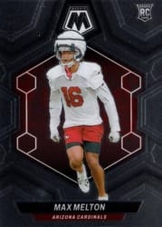 2024 Panini Mosaic Base Set Max Melton #343 card