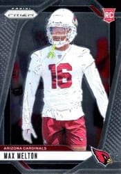 2024 Panini Prizm Base Set Max Melton #376 card