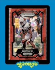 2024 Panini Prizm Draft Picks Base Set Max Melton #163 card