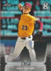 2020 Leaf Draft Base Set Max Meyer #26 card