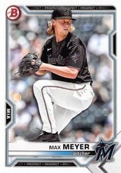 2021 Bowman Draft Base Set Max Meyer #BD-99 card